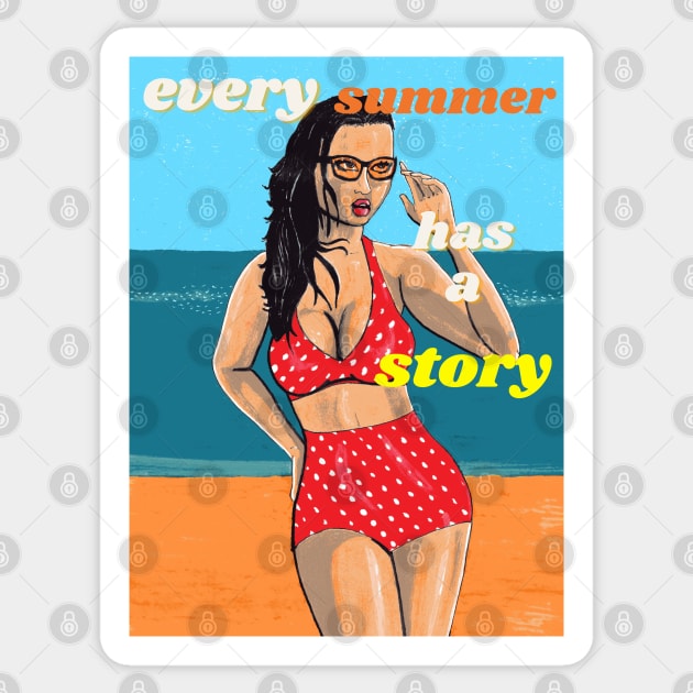 Every Summer Has A Story Sticker by FilMate